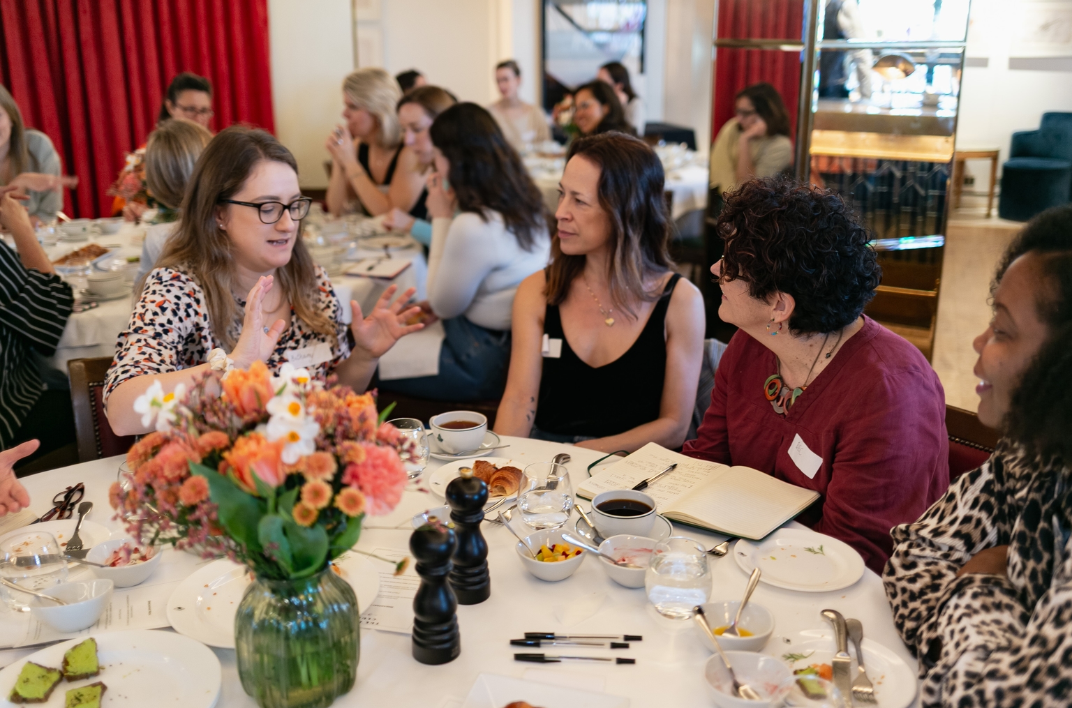 Networking Breakfast: Working Hard, Hardly Working